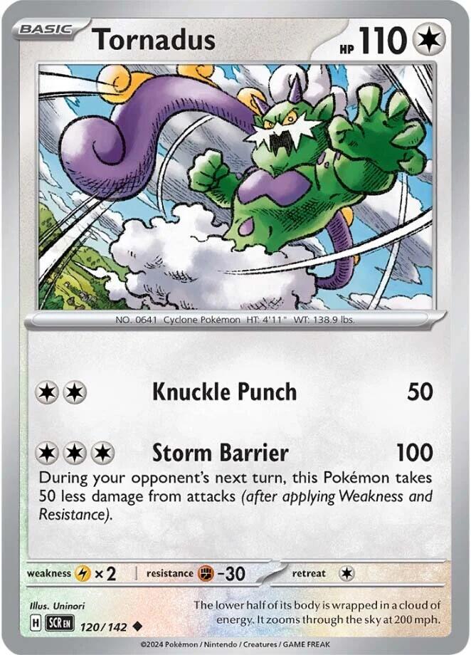 Tornadus (120/142) [Scarlet & Violet: Stellar Crown] Pokémon