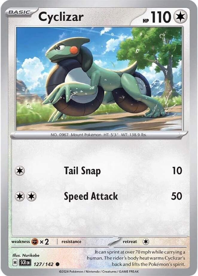 Cyclizar (127/142) [Scarlet & Violet: Stellar Crown] Pokémon