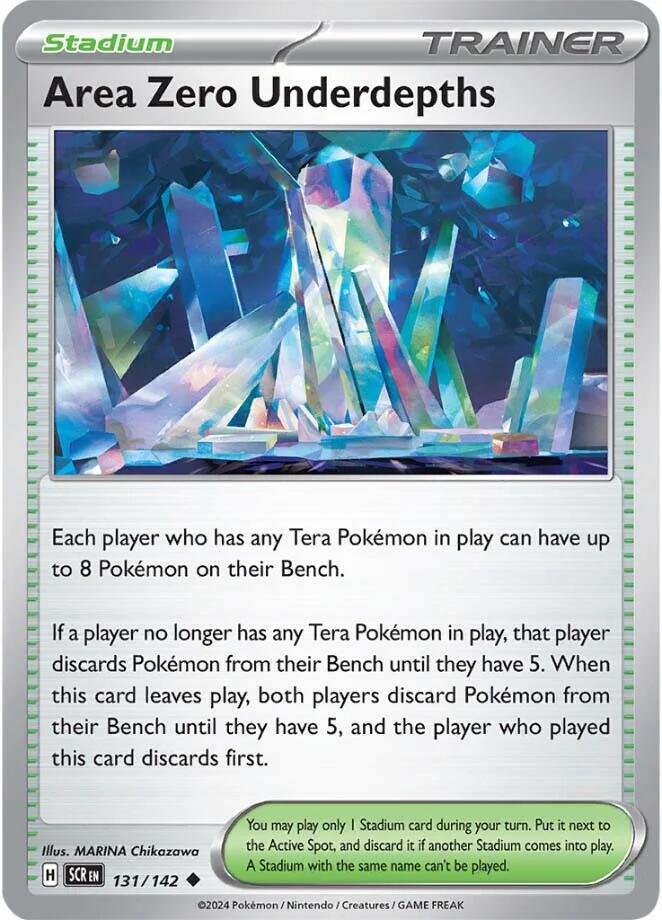 Area Zero Underdepths (131/142) [Scarlet & Violet: Stellar Crown] Pokémon