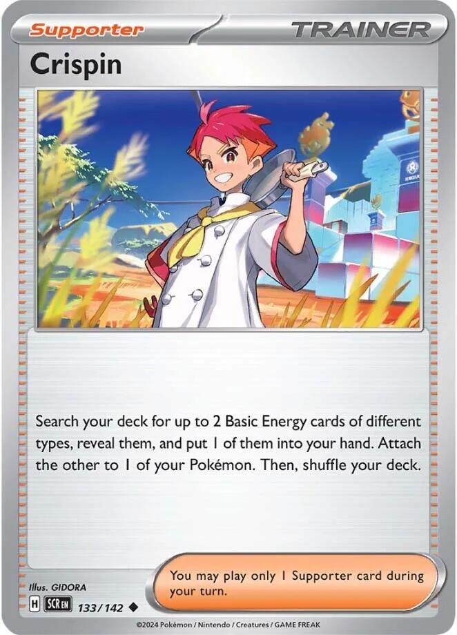Crispin (133/142) [Scarlet & Violet: Stellar Crown] Pokémon