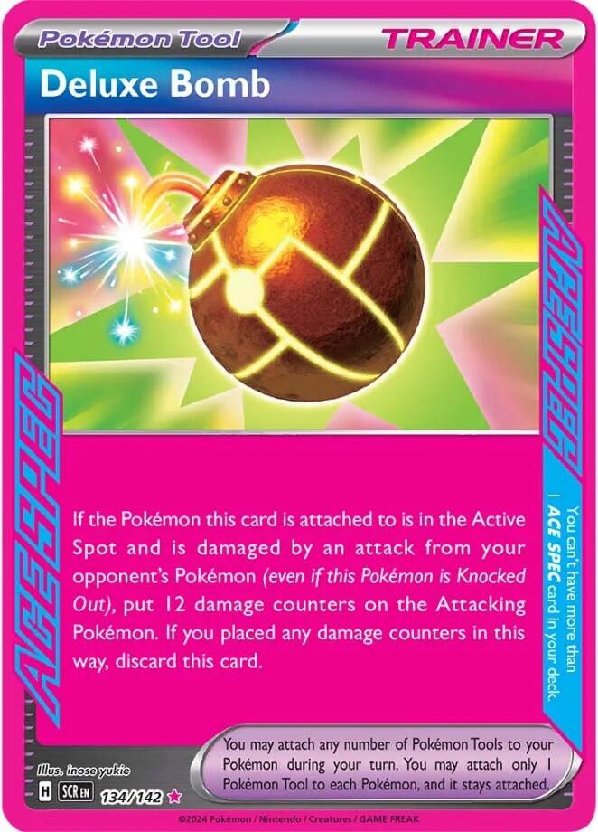 Deluxe Bomb (134/142) [Scarlet & Violet: Stellar Crown] Pokémon