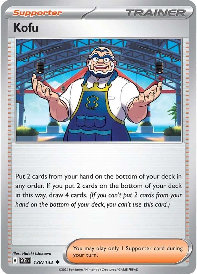Kofu (138/142) [Scarlet & Violet: Stellar Crown] Pokémon