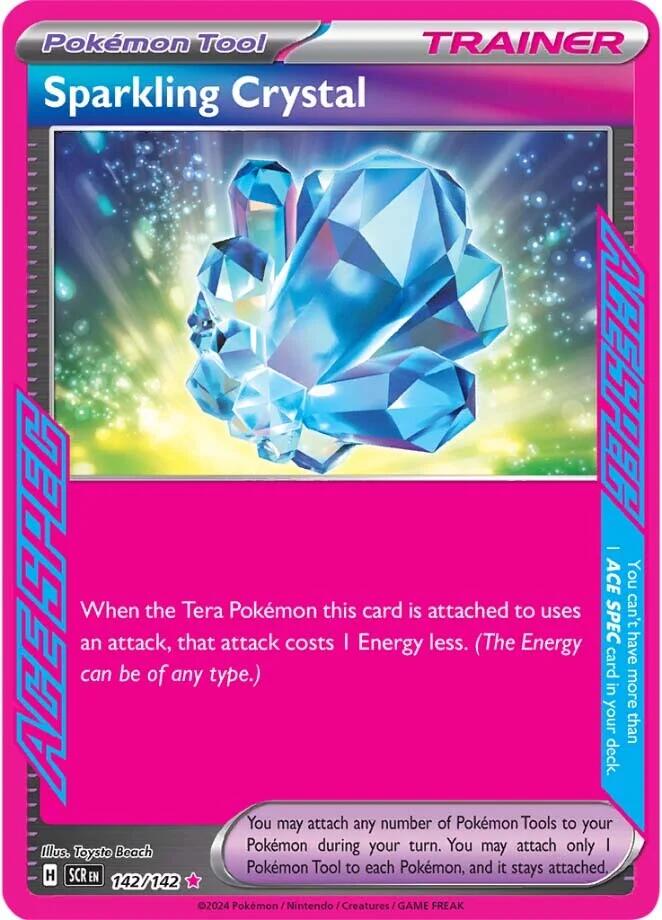 Sparkling Crystal (142/142) [Scarlet & Violet: Stellar Crown] Pokémon
