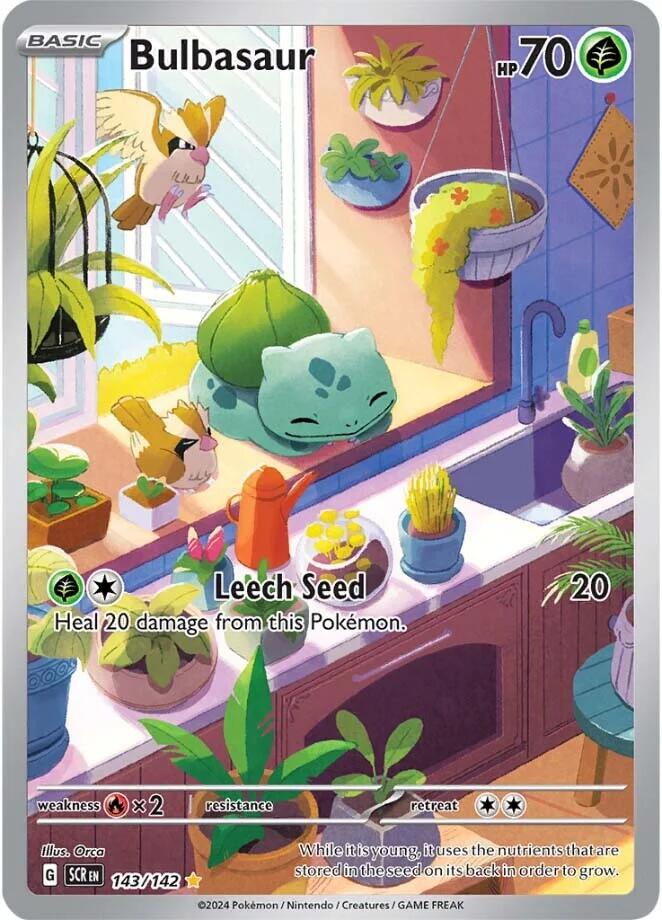 Bulbasaur (143/142) [Scarlet & Violet: Stellar Crown] Pokémon