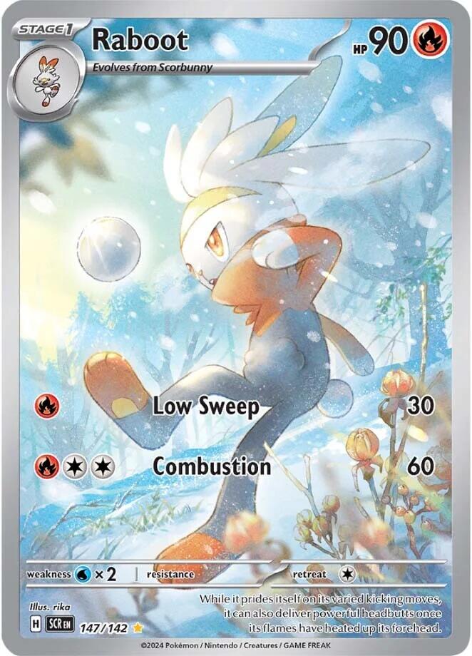 Raboot (147/142) [Scarlet & Violet: Stellar Crown] Pokémon