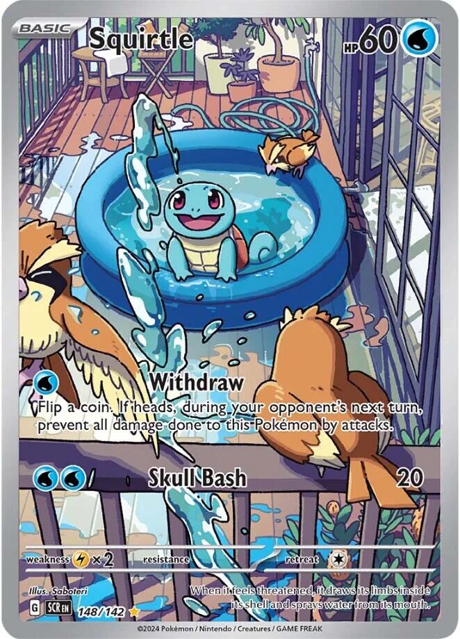 Squirtle (148/142) [Scarlet & Violet: Stellar Crown] Pokémon