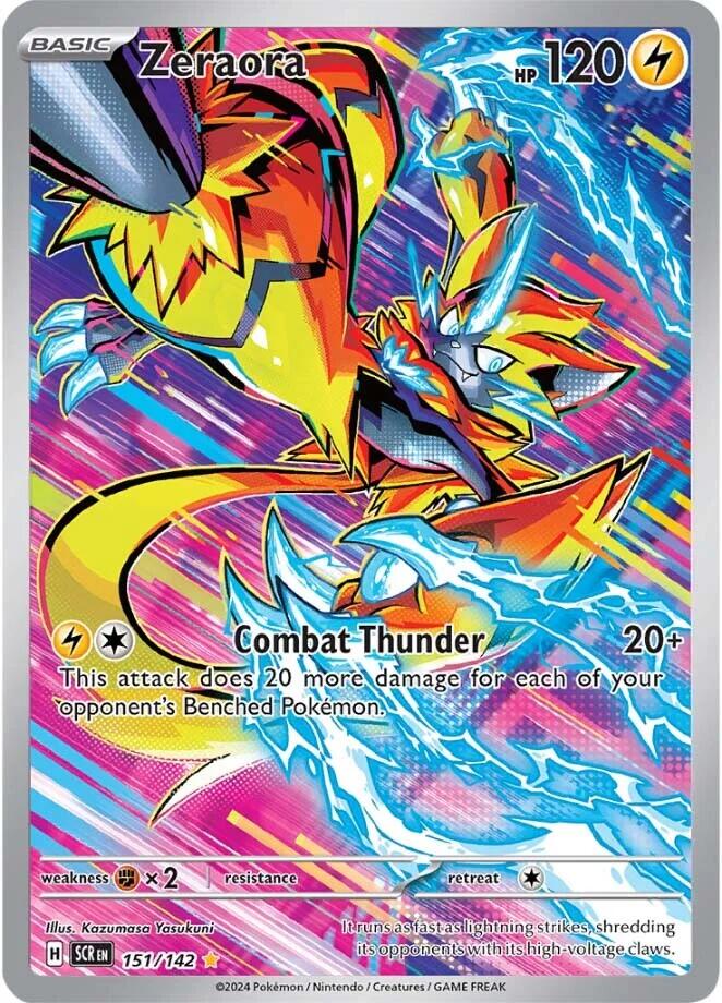 Zeraora (151/142) [Scarlet & Violet: Stellar Crown] Pokémon