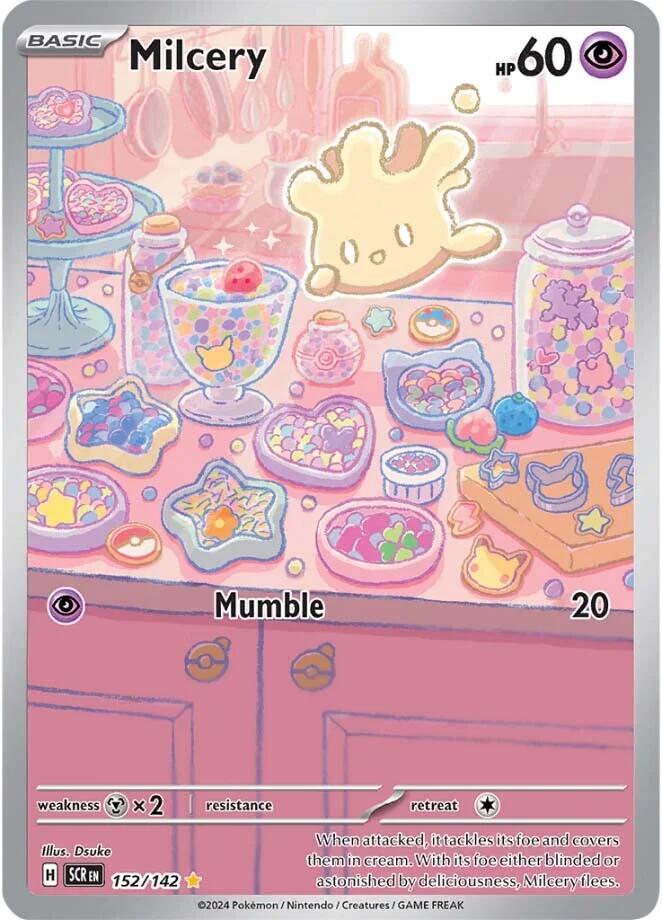 Milcery (152/142) [Scarlet & Violet: Stellar Crown] Pokémon