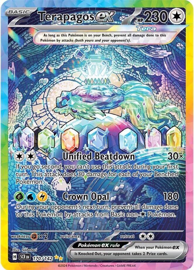 Terapagos ex (170/142) [Scarlet & Violet: Stellar Crown] Pokémon