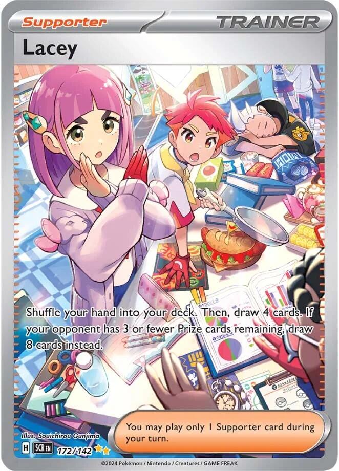 Lacey (172/142) [Scarlet & Violet: Stellar Crown] Pokémon