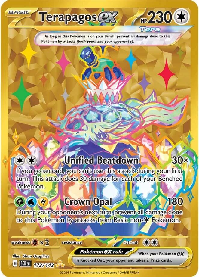 Terapagos ex (173/142) [Scarlet & Violet: Stellar Crown] Pokémon