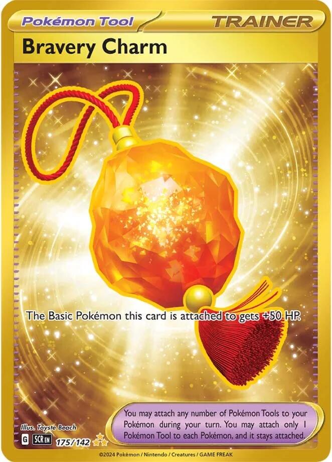 Bravery Charm (175/142) [Scarlet & Violet: Stellar Crown] Pokémon