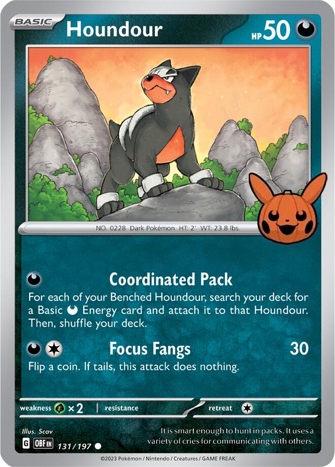 Houndour (131/197) [Trick or Trade 2024] Pokémon