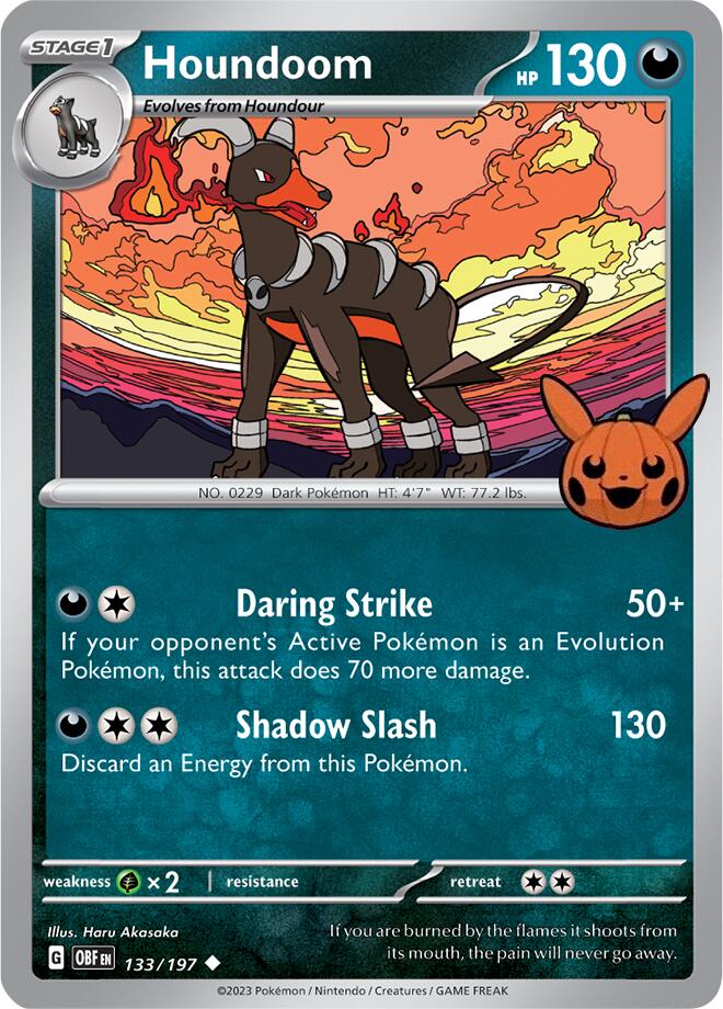 Houndoom (133/197) [Trick or Trade 2024] Pokémon