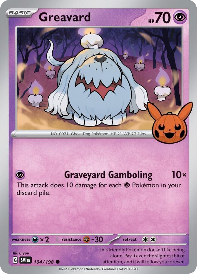 Greavard (042/091) [Trick or Trade 2024] Pokémon