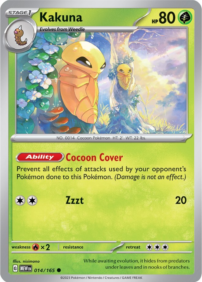Kakuna (014/165) [Scarlet & Violet 151] Pokémon