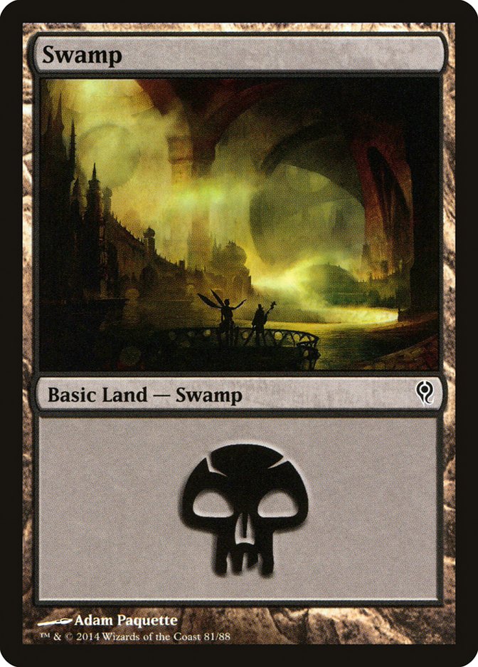 Swamp (81) [Duel Decks: Jace vs. Vraska] Magic: The Gathering