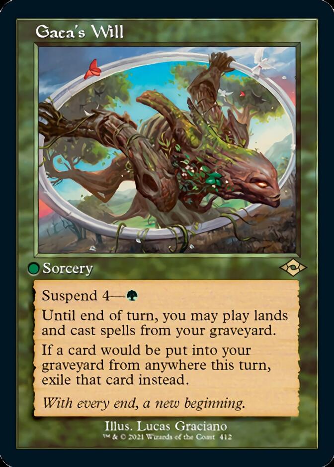 Gaea's Will (Retro Foil Etched) [Modern Horizons 2] Magic: The Gathering