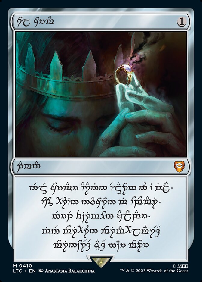 Sol Ring (410) (Human) [The Lord of the Rings: Tales of Middle-Earth Commander] Magic: The Gathering