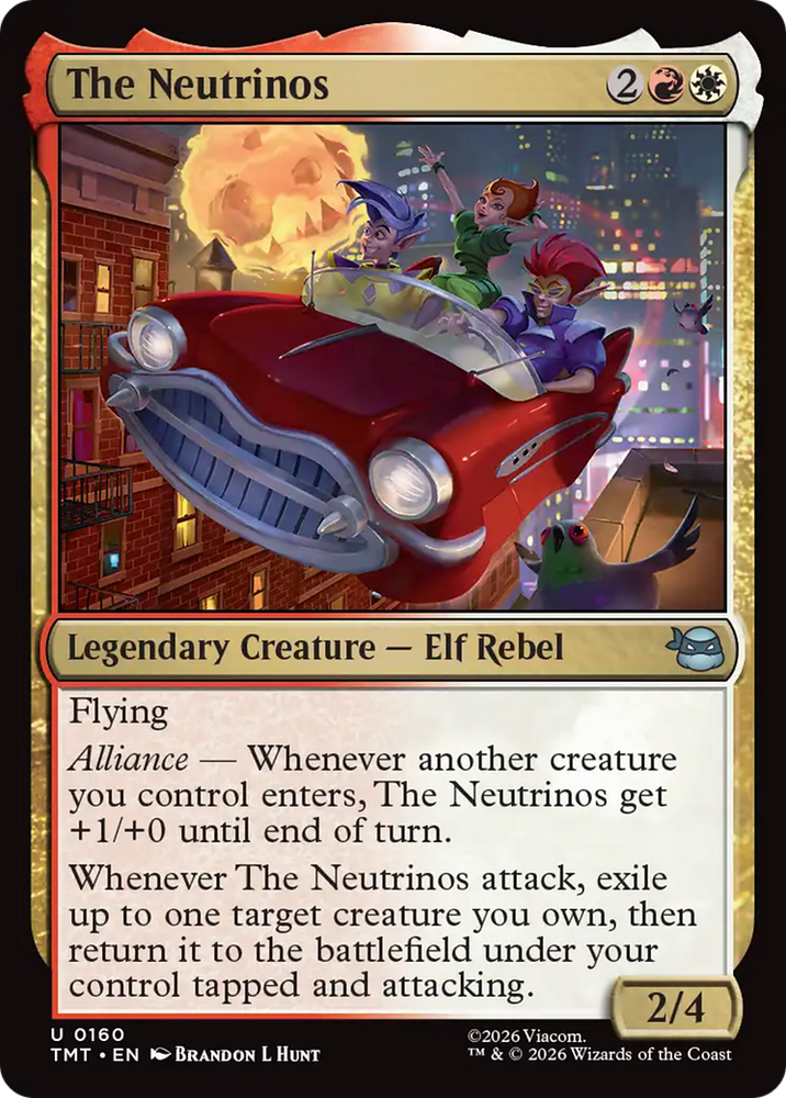 The Neutrinos [Teenage Mutant Ninja Turtles] Magic: The Gathering