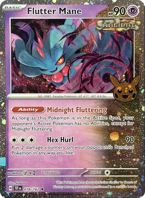 Flutter Mane (078/162) (Cosmos Holo) [Trick or Trade 2024] Pokémon