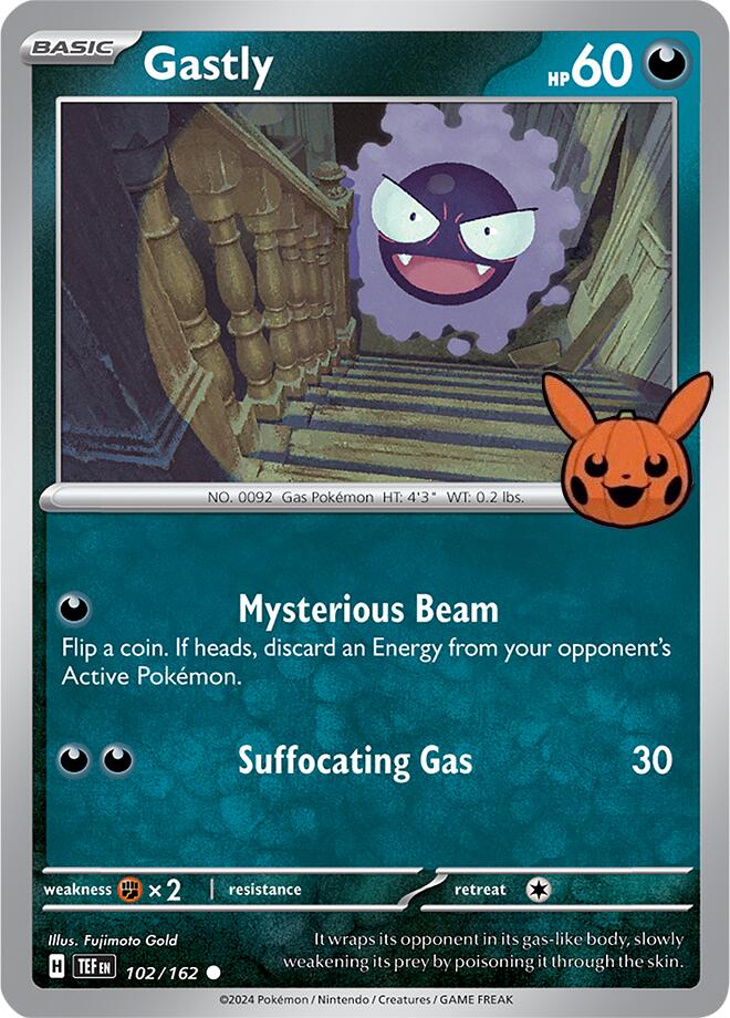 Gastly (102/162) [Trick or Trade 2024] Pokémon