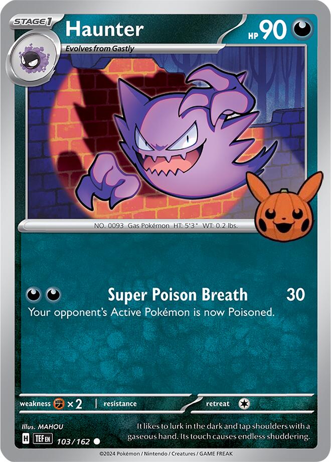 Haunter (103/162) [Trick or Trade 2024] Pokémon