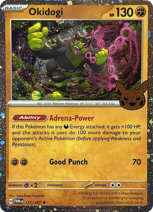 Okidogi (111/167) (Cosmos Holo) [Trick or Trade] Pokémon