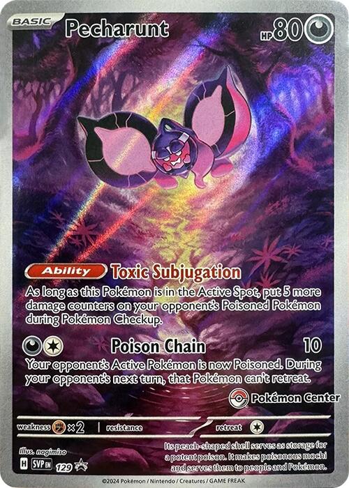 Pecharunt (129) (Pokemon Center Exclusive) [Scarlet & Violet: Black Star Promos] Pokémon