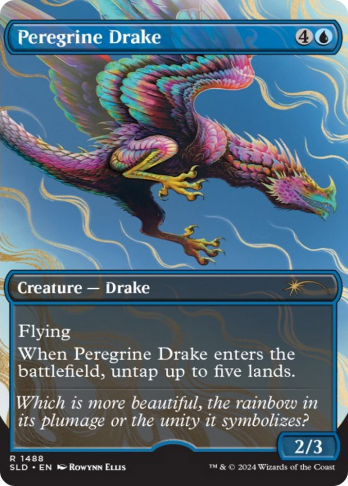 Peregrine Drake (Rainbow Foil) [Secret Lair Drop Series] Magic: The Gathering
