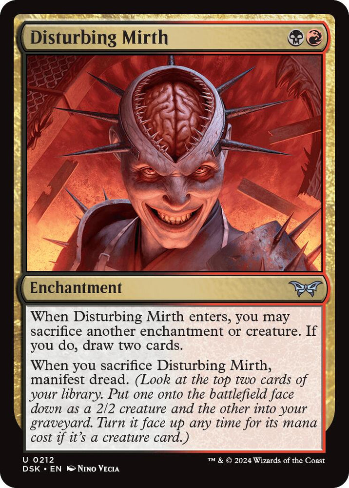Disturbing Mirth [Duskmourn: House of Horror] Magic: The Gathering
