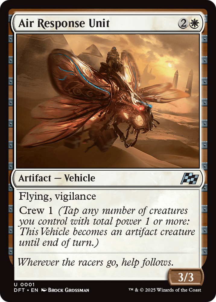 Air Response Unit [Aetherdrift] Magic: The Gathering