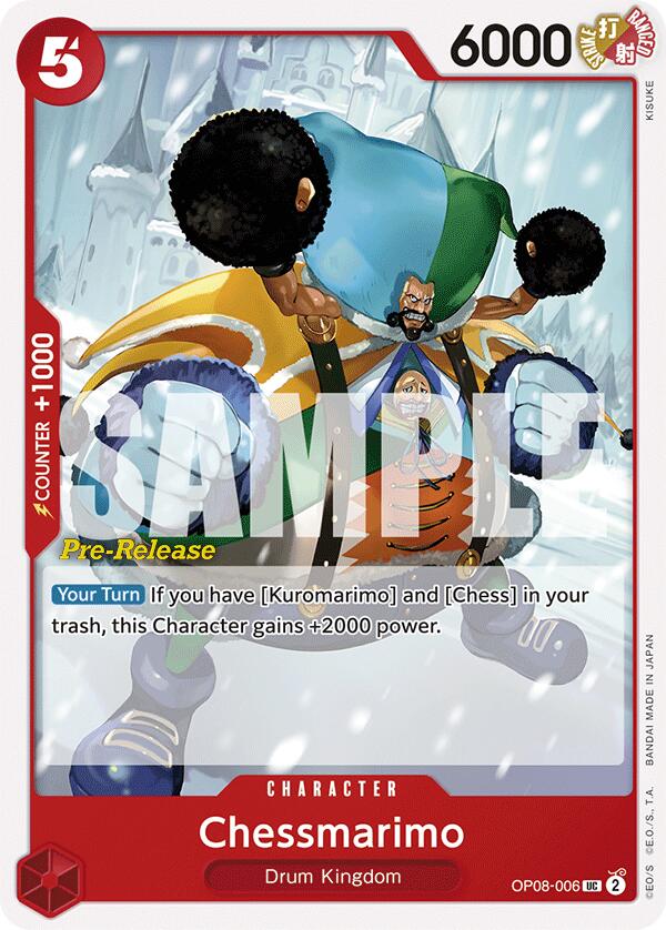 Chessmarimo [Two Legends Pre-Release Cards] Bandai