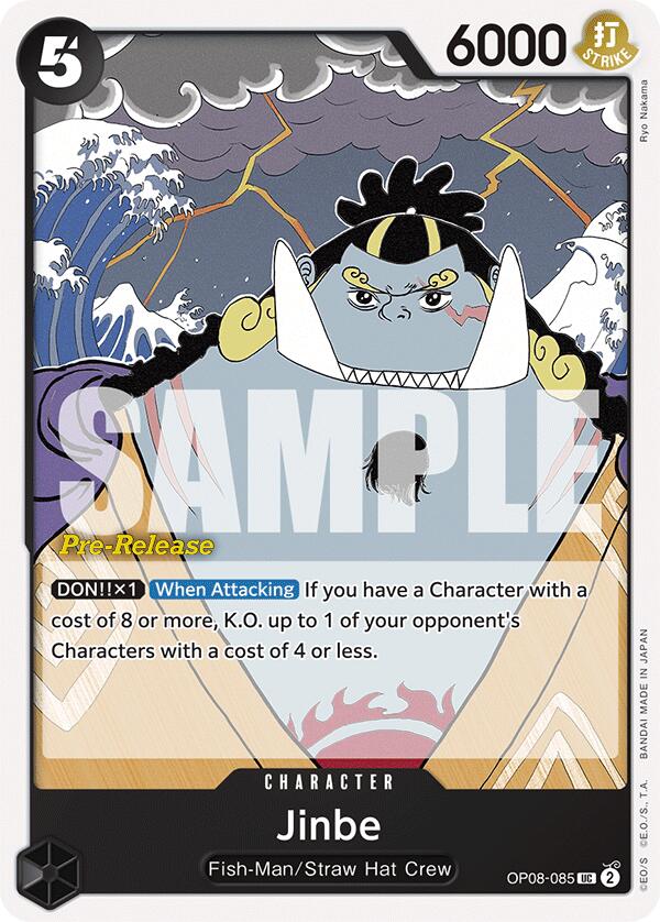 Jinbe [Two Legends Pre-Release Cards] Bandai