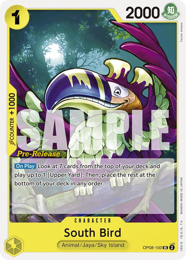 South Bird [Two Legends Pre-Release Cards] Bandai