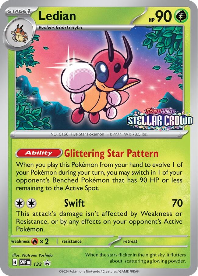 Ledian (SVP133) [Scarlet & Violet: Black Star Promos] Pokémon