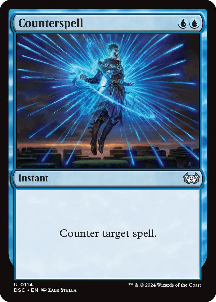 Counterspell [Duskmourn: House of Horror Commander] Magic: The Gathering