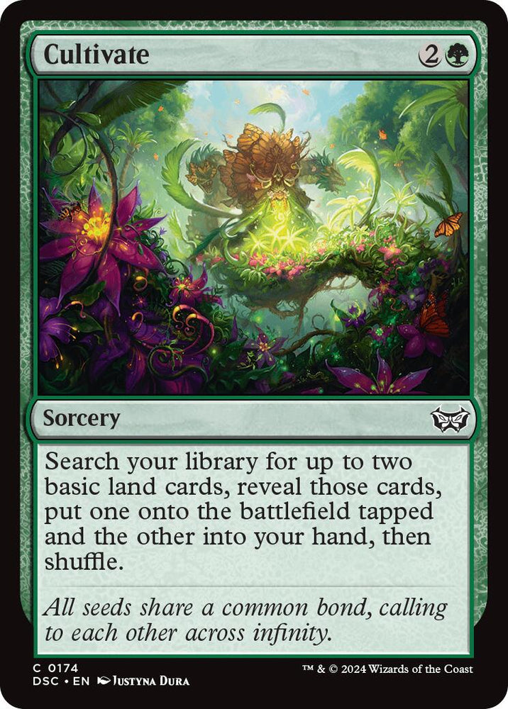 Cultivate [Duskmourn: House of Horror Commander] Magic: The Gathering