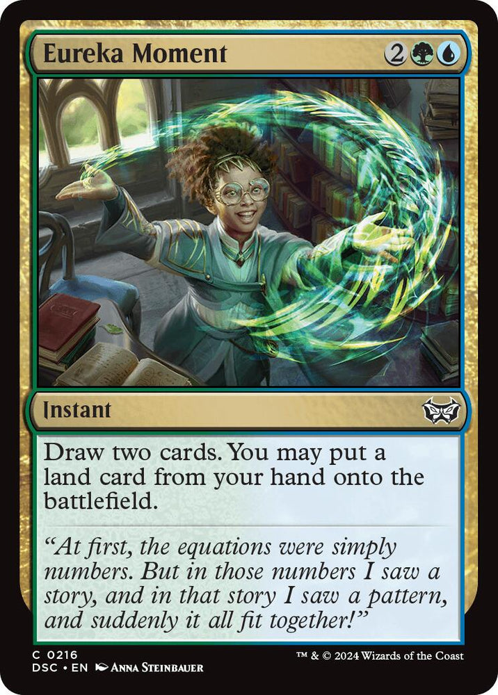Eureka Moment [Duskmourn: House of Horror Commander] Magic: The Gathering