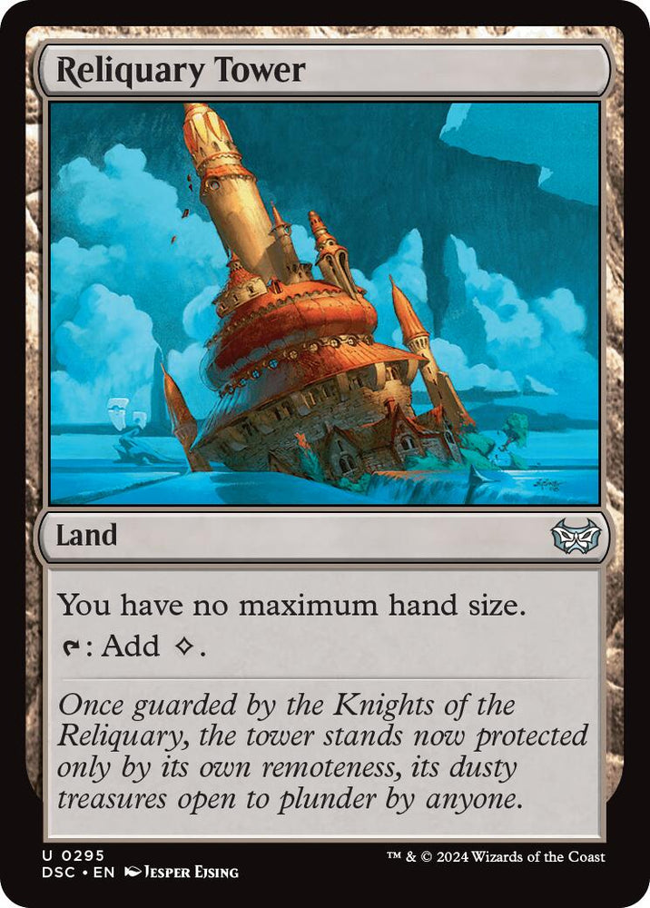Reliquary Tower [Duskmourn: House of Horror Commander] Magic: The Gathering