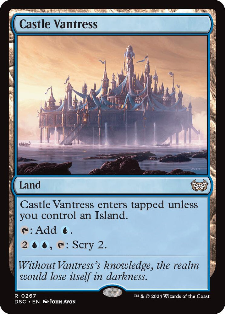 Castle Vantress [Duskmourn: House of Horror Commander] Magic: The Gathering