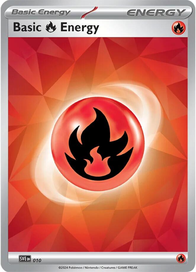 Basic Fire Energy (010) [Scarlet & Violet: Stellar Crown] Pokémon