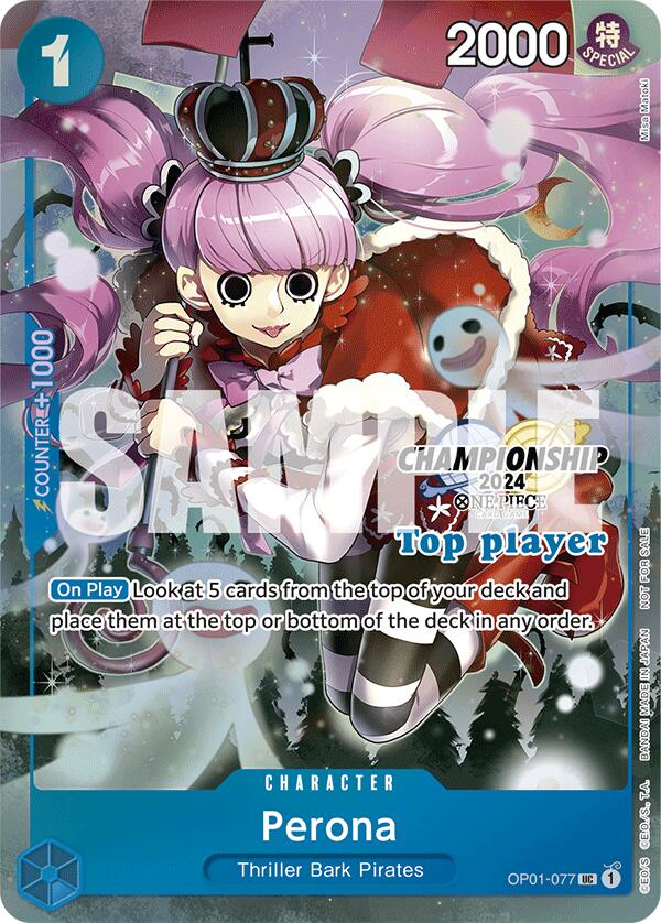Perona (Championship 2024 Top Player Pack) [One Piece Promotion Cards] Bandai