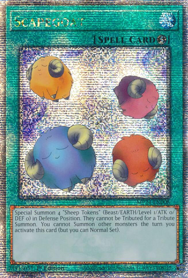 Scapegoat [MP24-EN008] Quarter Century Secret Rare Yu-Gi-Oh!