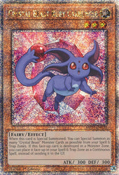 Crystal Beast Ruby Carbuncle [MP24-EN020] Quarter Century Secret Rare Yu-Gi-Oh!