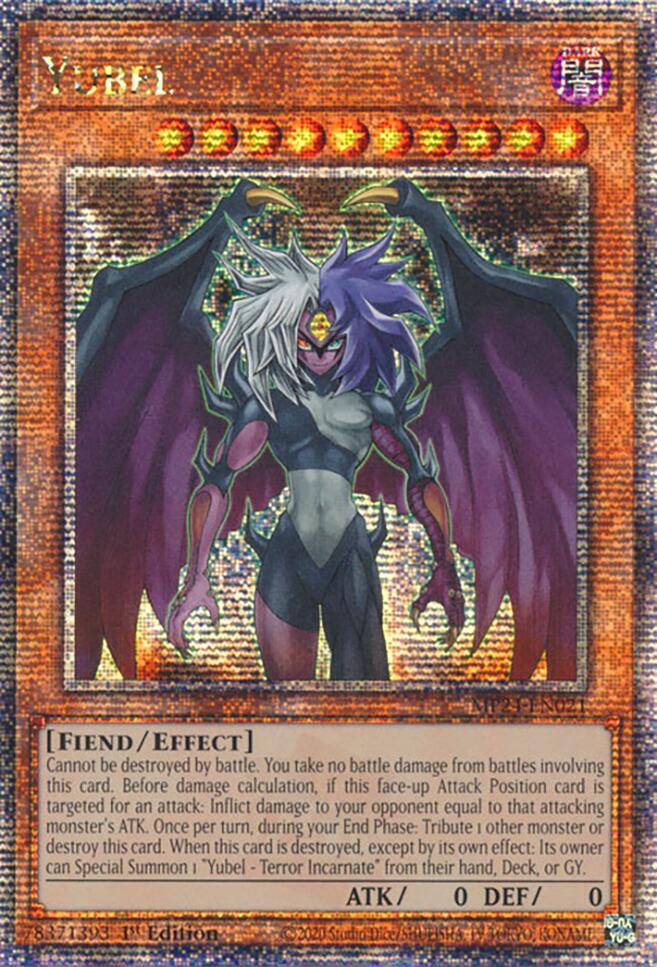 Yubel [MP24-EN021] Quarter Century Secret Rare Yu-Gi-Oh!