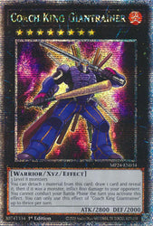 Coach King Giantrainer [MP24-EN034] Quarter Century Secret Rare Yu-Gi-Oh!