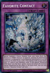 Favorite Contact [MP24-EN063] Prismatic Secret Rare Yu-Gi-Oh!