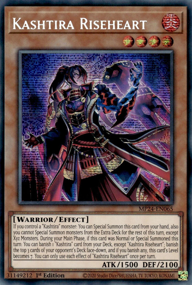 Kashtira Riseheart [MP24-EN065] Prismatic Secret Rare Yu-Gi-Oh!