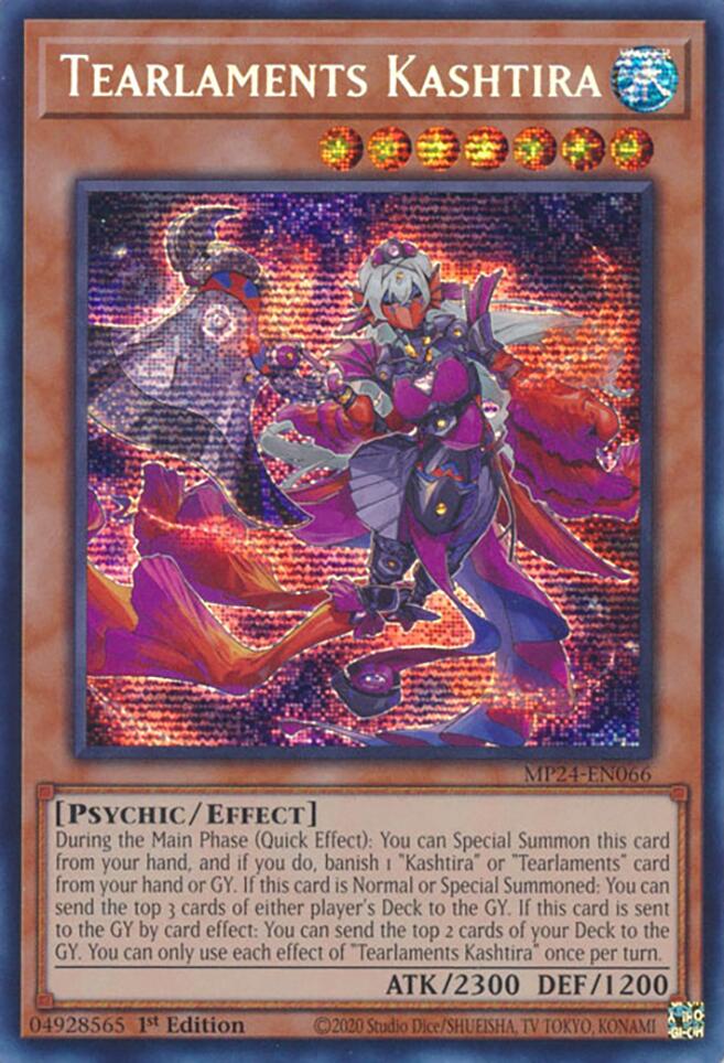 Tearlaments Kashtira [MP24-EN066] Prismatic Secret Rare Yu-Gi-Oh!